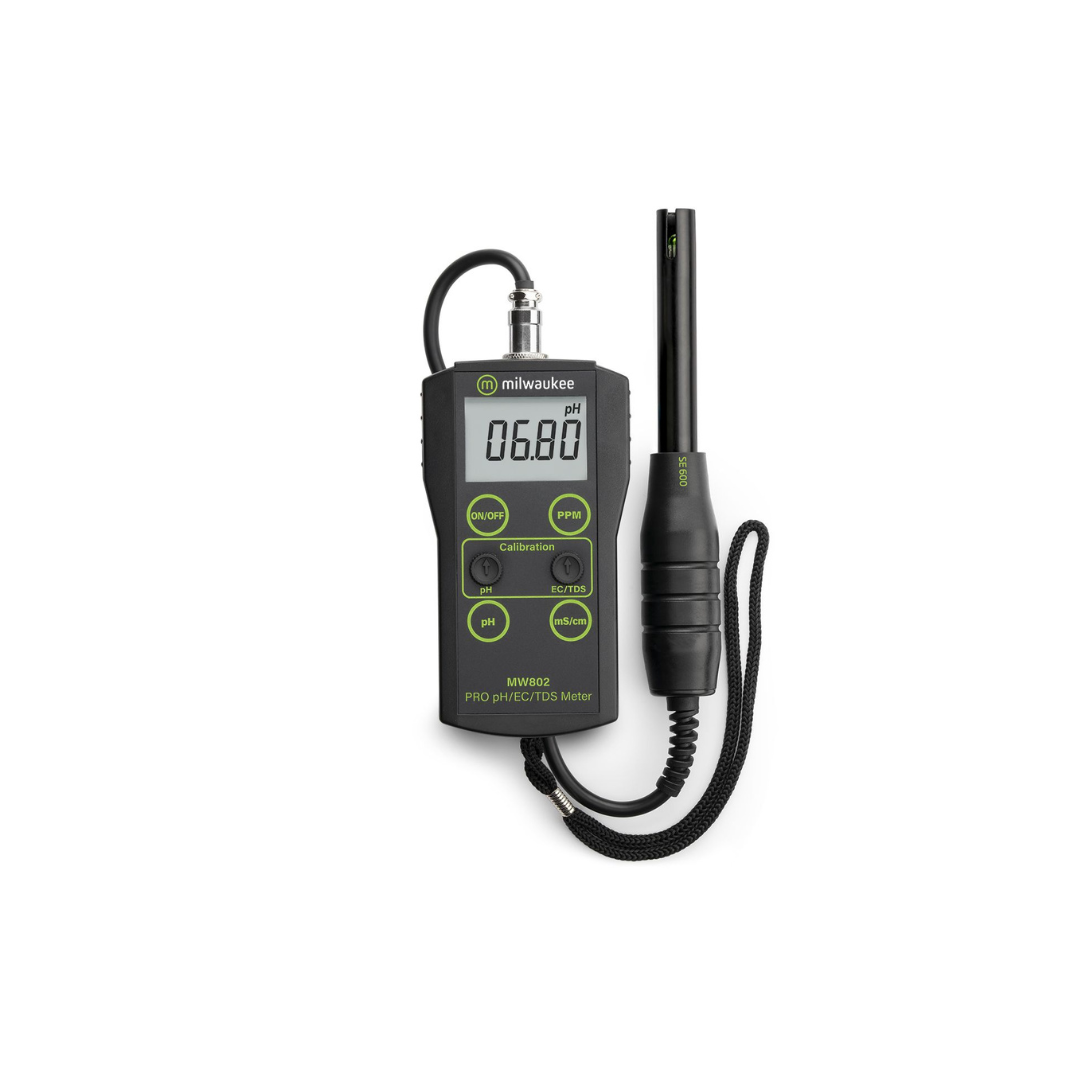 Milwaukee MW802 PRO – pH / EC / TDS Combo Meter